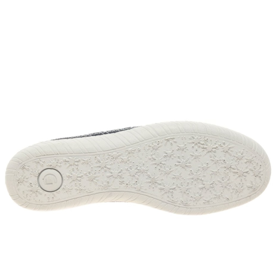 Amulet Damessneakers Met Wijde Pasvorm Wit/navy/rood Gabor