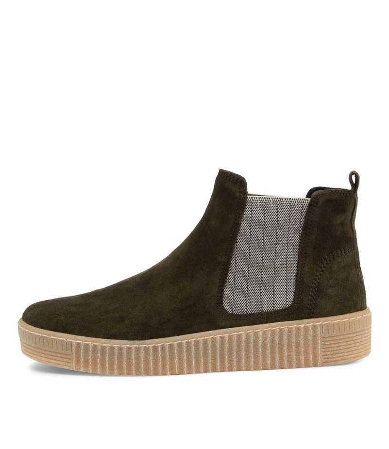 Angels Bottle Suède Enkellaarzen Gabor