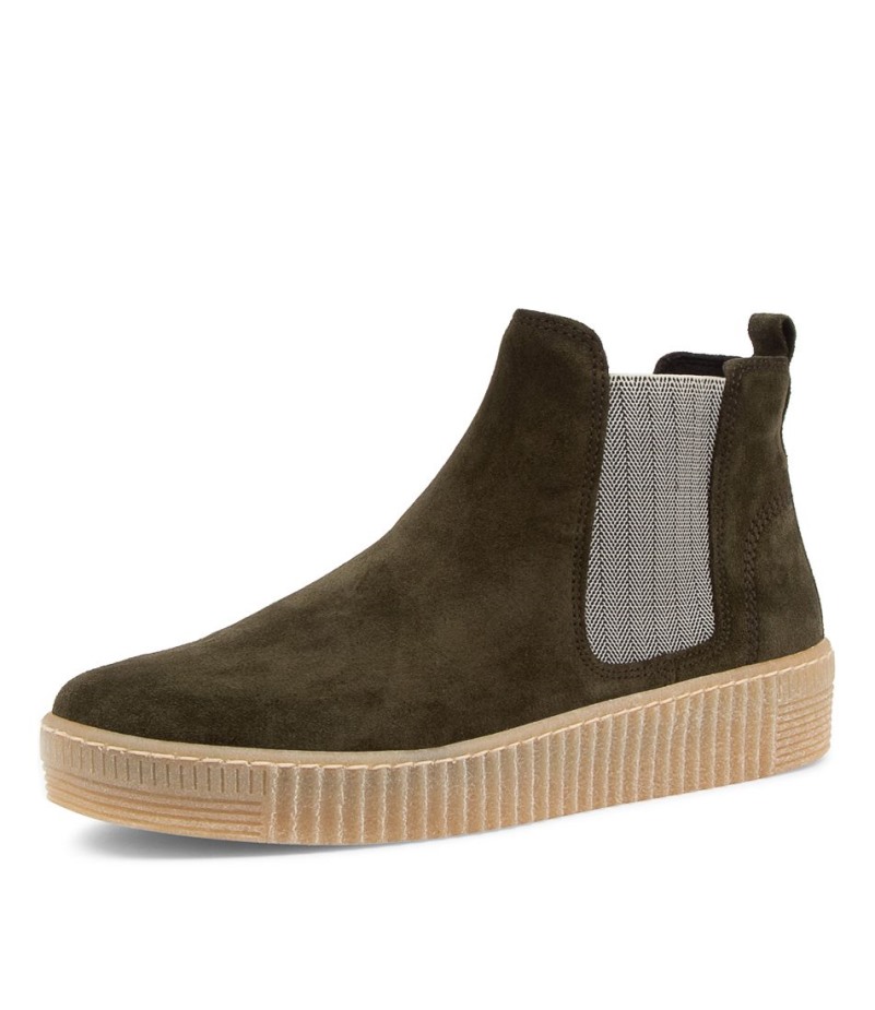 Angels Bottle Suède Enkellaarzen Gabor