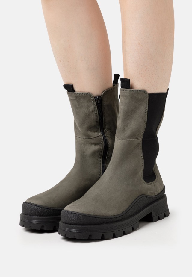 Antracietkleurige Laarzen Van Gabor