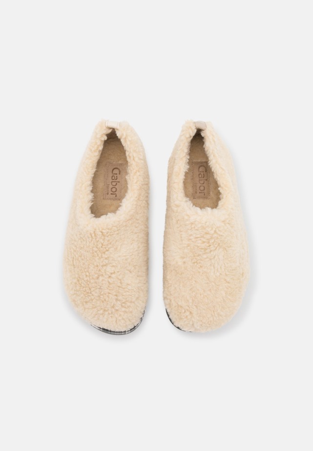 Beige Pantoffels Van Gabor
