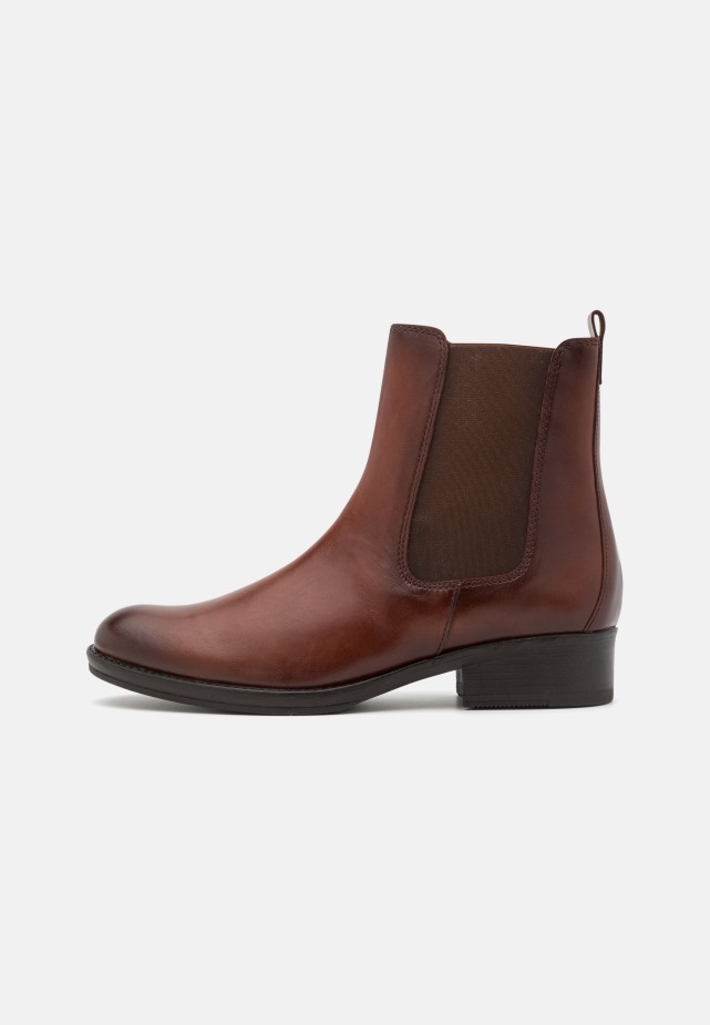 Brown Gabor Classic Ankle Boots