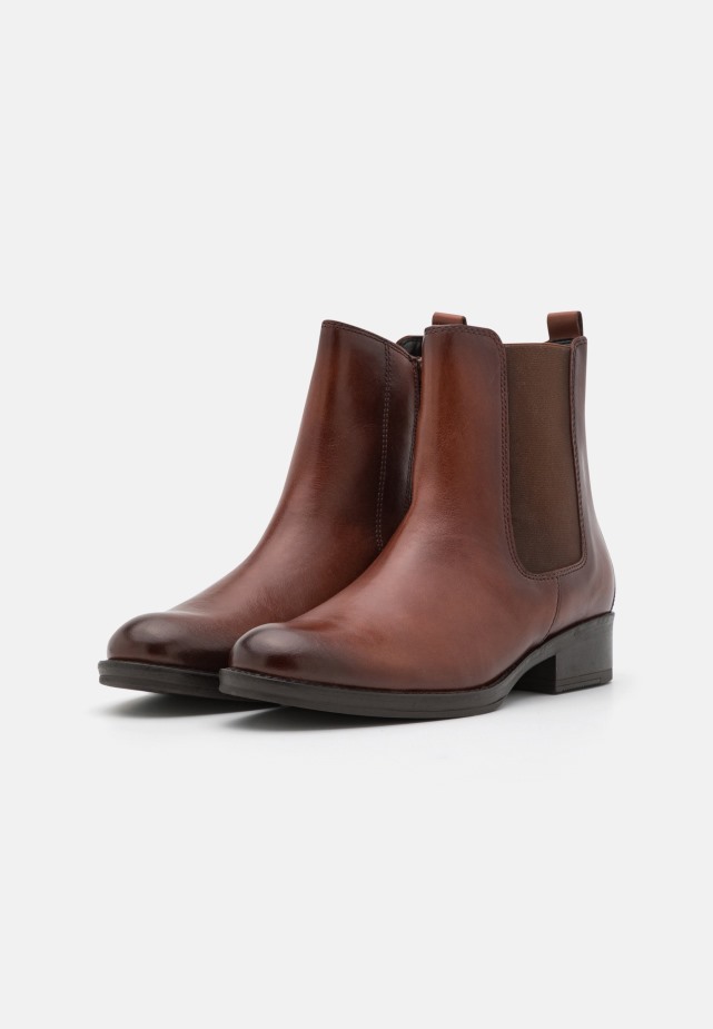 Brown Gabor Classic Ankle Boots