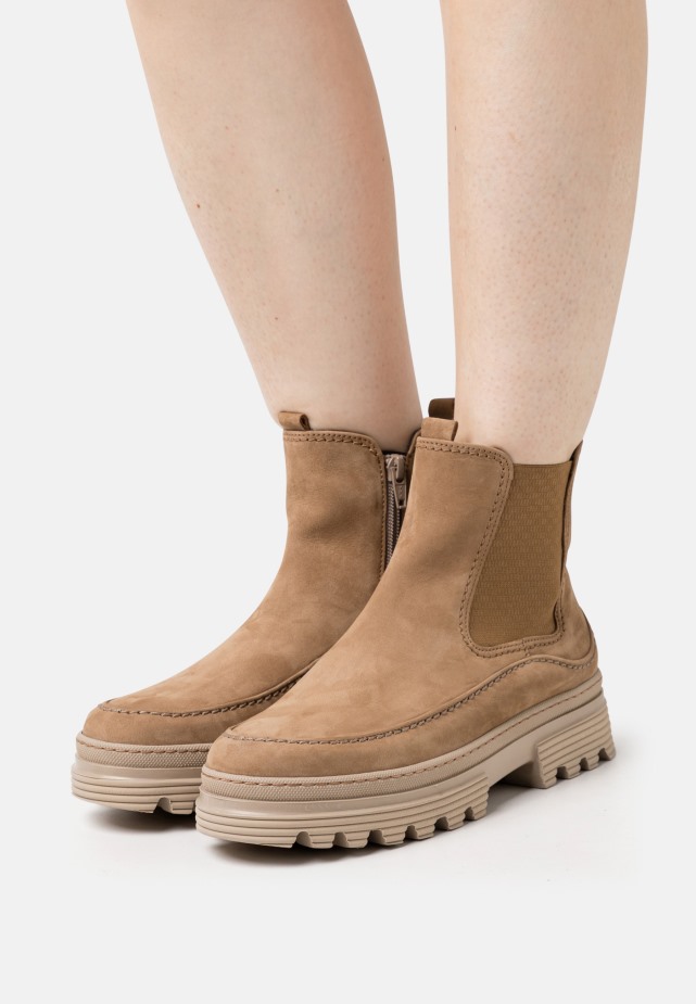 Brown Gabor Classic Ankle Boots