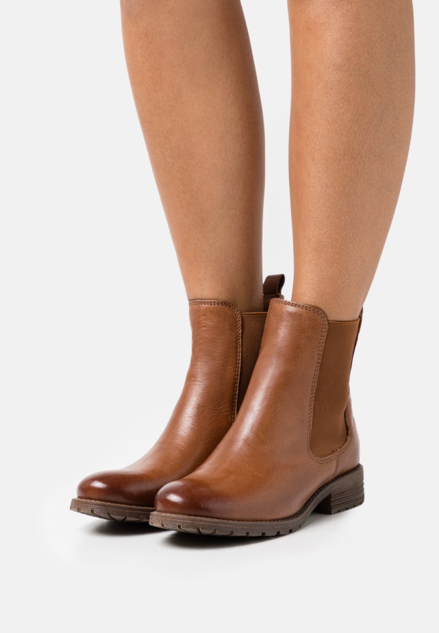 Brown Gabor Classic Ankle Boots