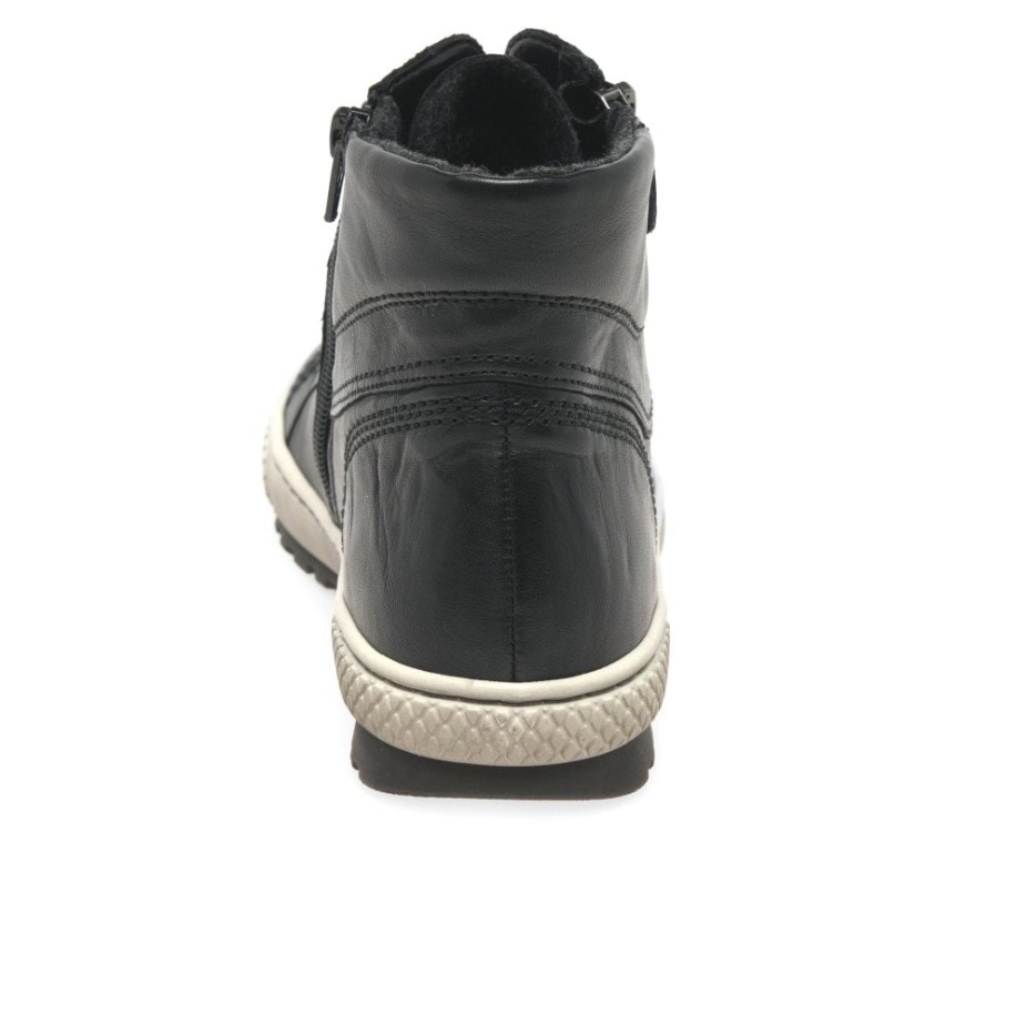 Bulner Casual Dames Enkellaarzen Gabor Zwart