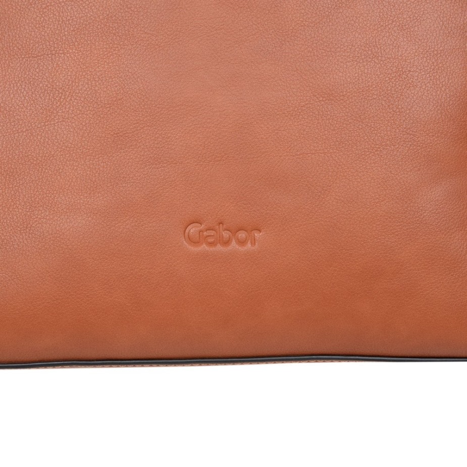Cognac Sarda Dames Messenger Handtas Gabor