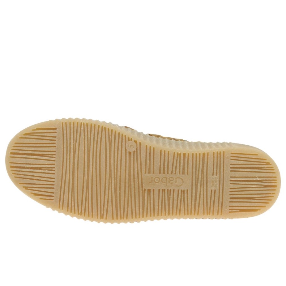 Cognac Suède Gabor Lance Enkellaarzen Voor Dames