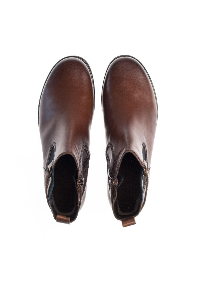 Dames Gabor Lichtbruine Klassieke Enkellaarzen