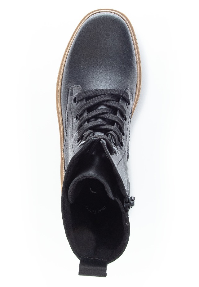 Dames Gabor Veter Enkellaarzen Zwart