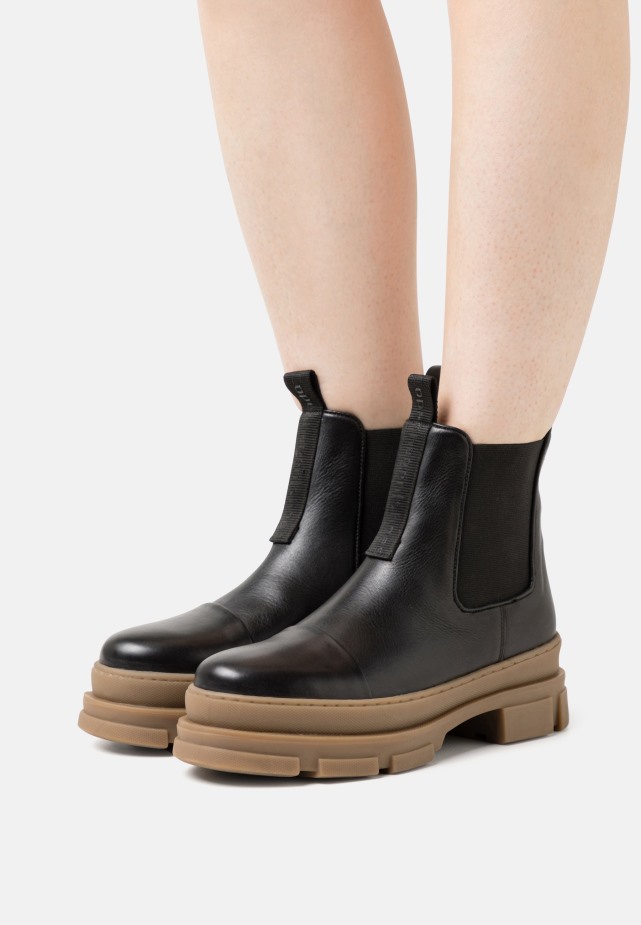 Dames Gabor Veter Enkellaarzen Zwart