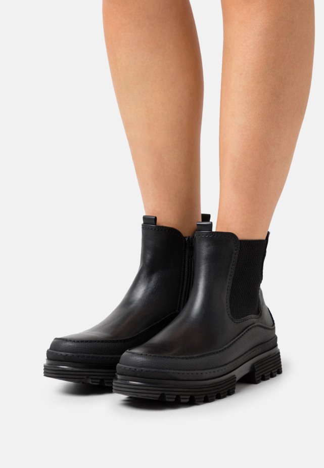 Dames Gabor Zwarte Klassieke Enkellaarzen