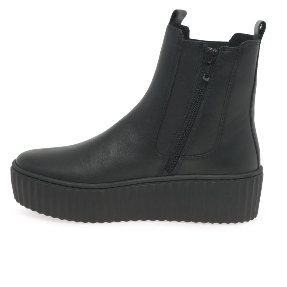 December Dames Chelsea Boots Gabor Zwart