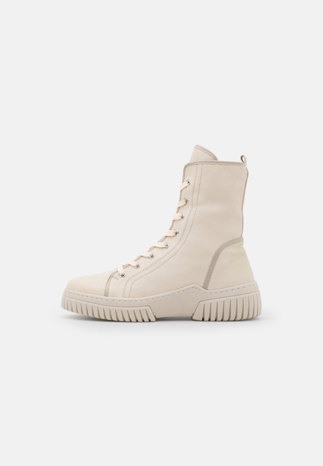 Donker Nude/beige Gabor Veter Enkellaarsjes