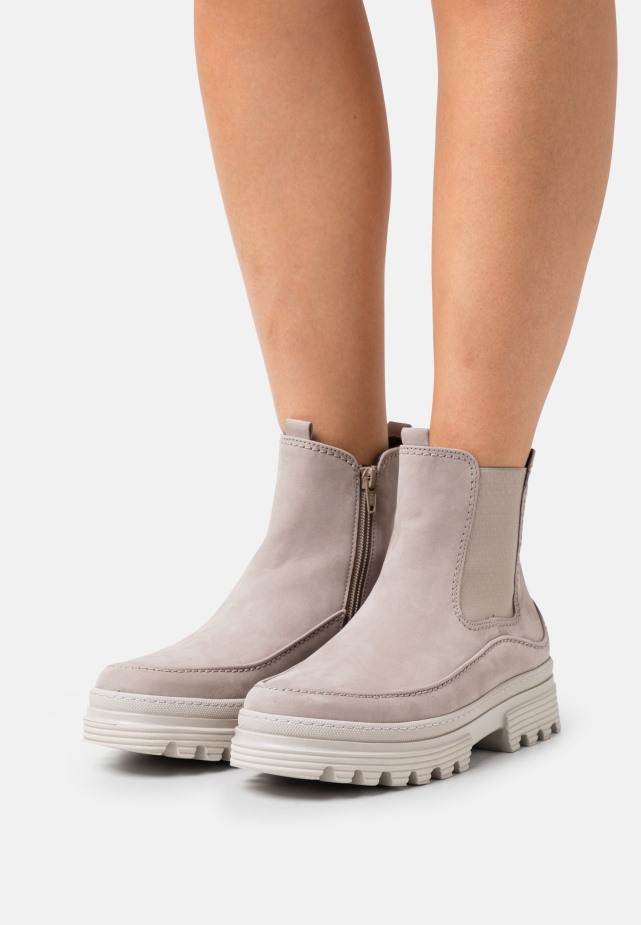 Donker Nude/beige Gabor Veter Enkellaarsjes