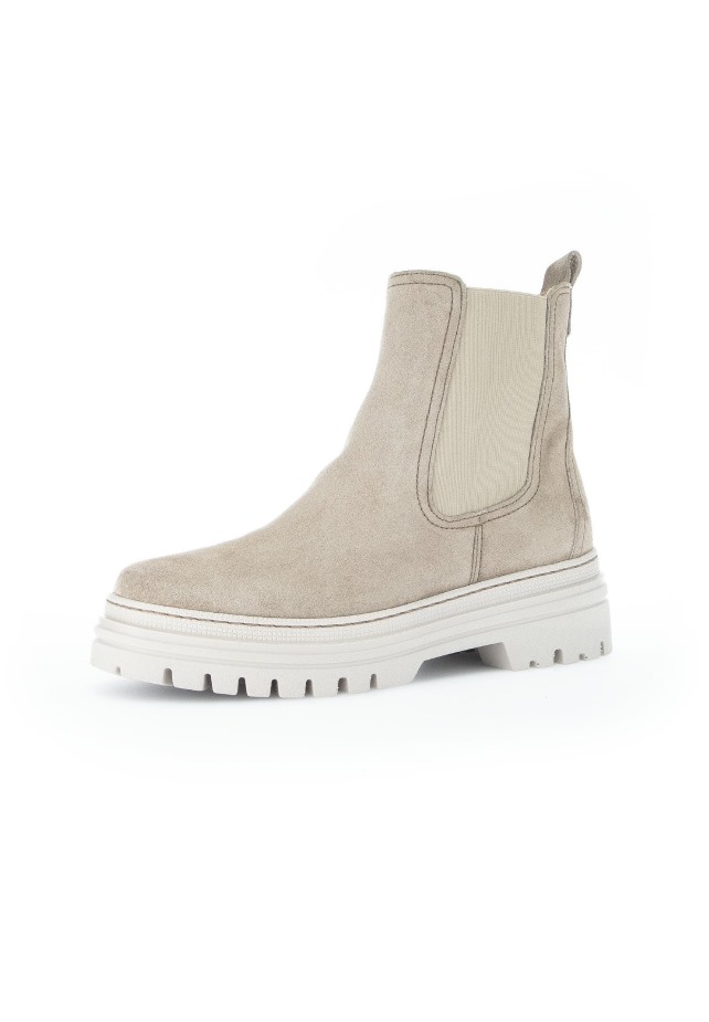 Donker Nude/beige Gabor Veter Enkellaarsjes