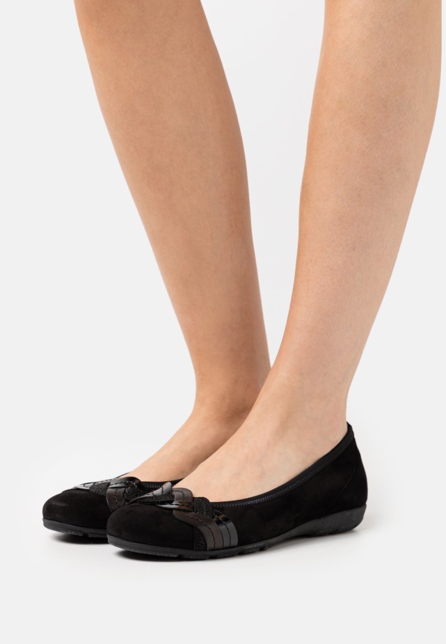 Donkerblauwe Ballerina\s Van Gabor