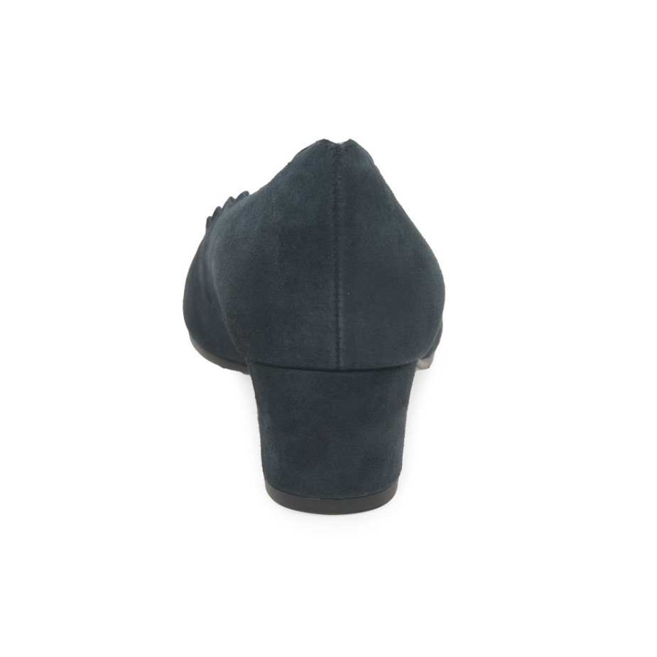 Donkerblauwe Suède Gigi Pumps Voor Dames Gabor