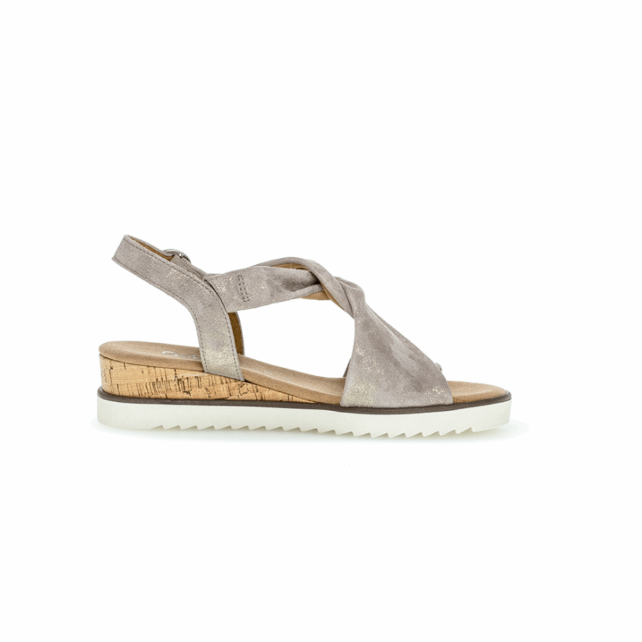 Enkelband Sandaal Beige Gabor