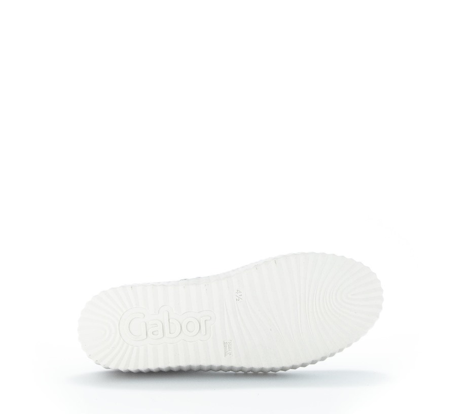 Enkellaarzen Met Plateauzool Gabor Donker Indigo