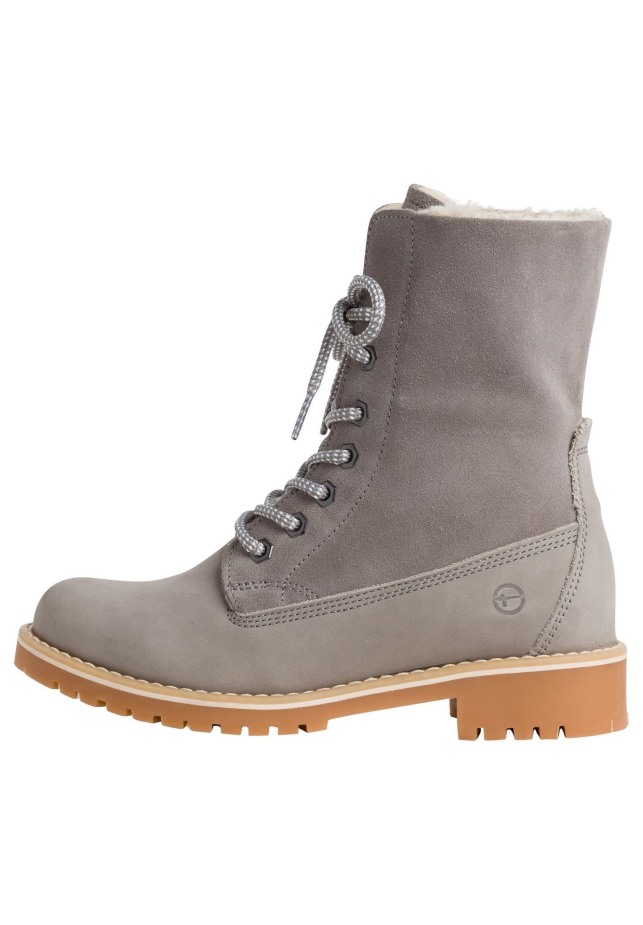 Enkellaarzen Met Plateauzool Gabor Tartufo/cognac