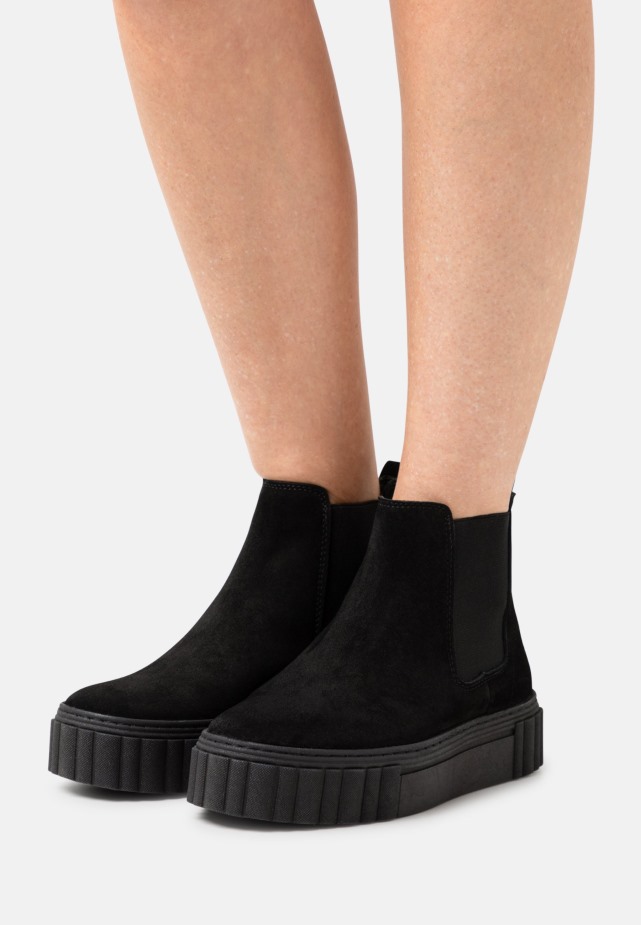 Enkellaarzen Met Plateauzool Pacific/blauw/nature Gabor