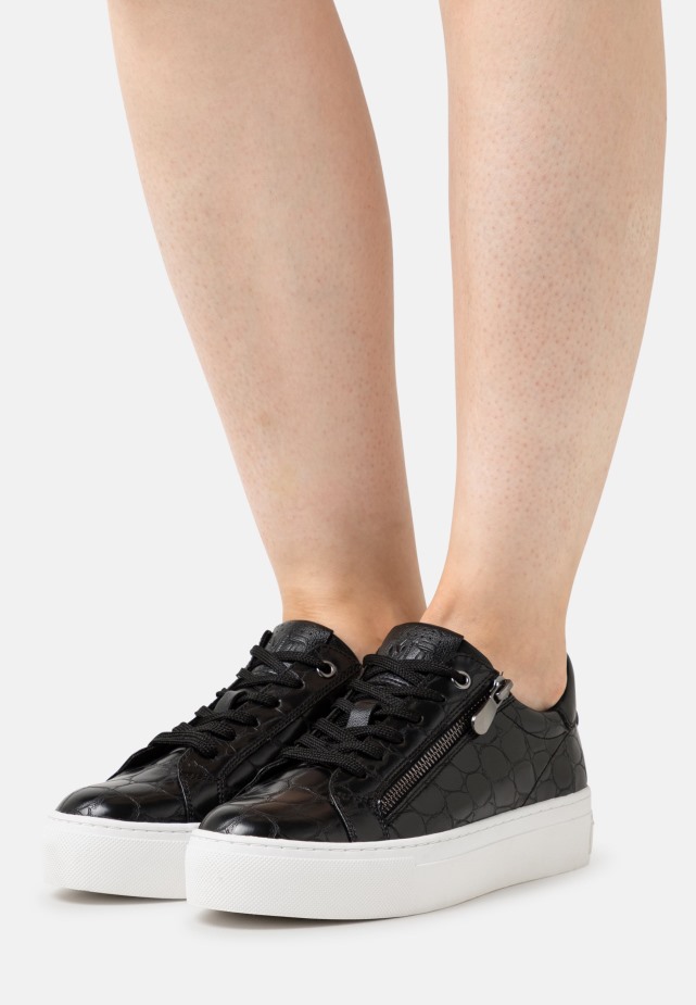 Enkellaarzen Met Plateauzool Pacific/blauw/nature Gabor