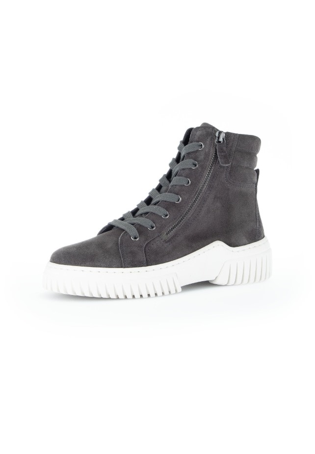 Enkellaarzen Met Veters Indigo Gabor