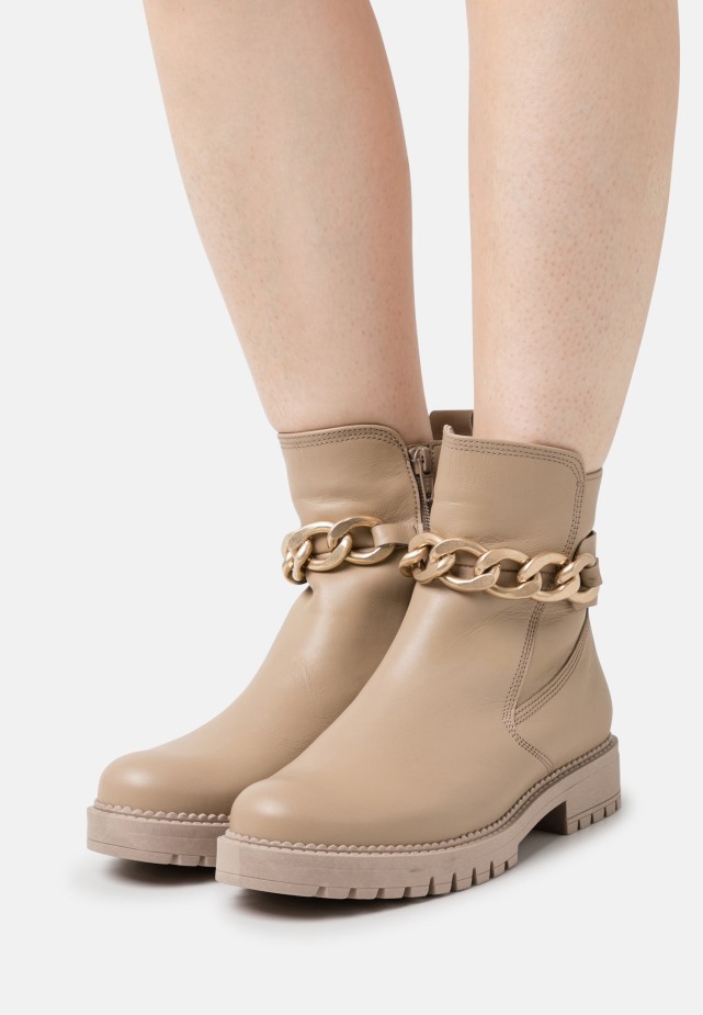 Enkellaarzen Met Veters Kiesel/dust Gabor