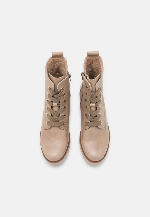 Enkellaarzen Met Veters Kiesel/dust Gabor