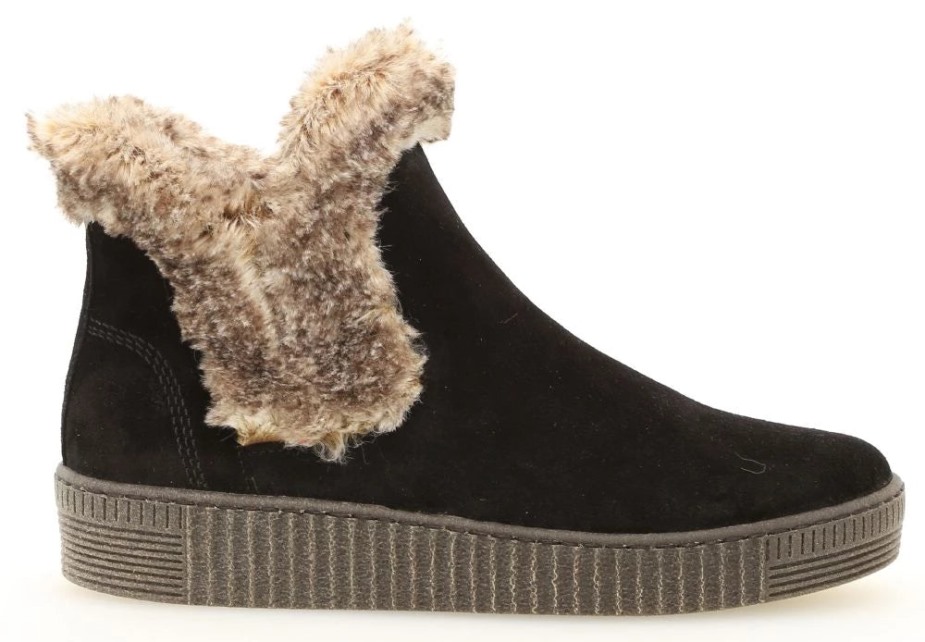 Gabor 33737-17 - Laars Plateau Suède Zwart