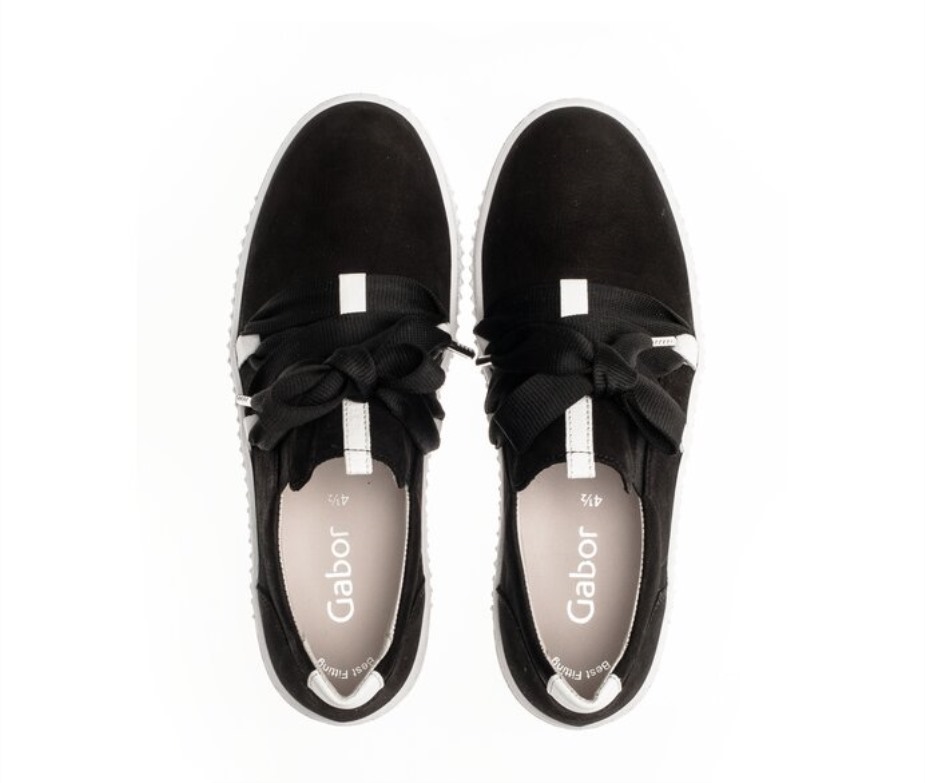 Gabor 4333317 - Zwart Suède