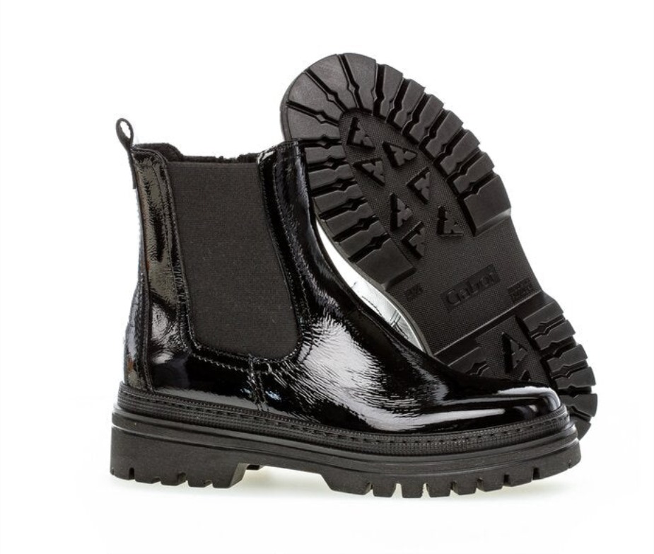 Gabor 5172097 - Zwart Lakleer