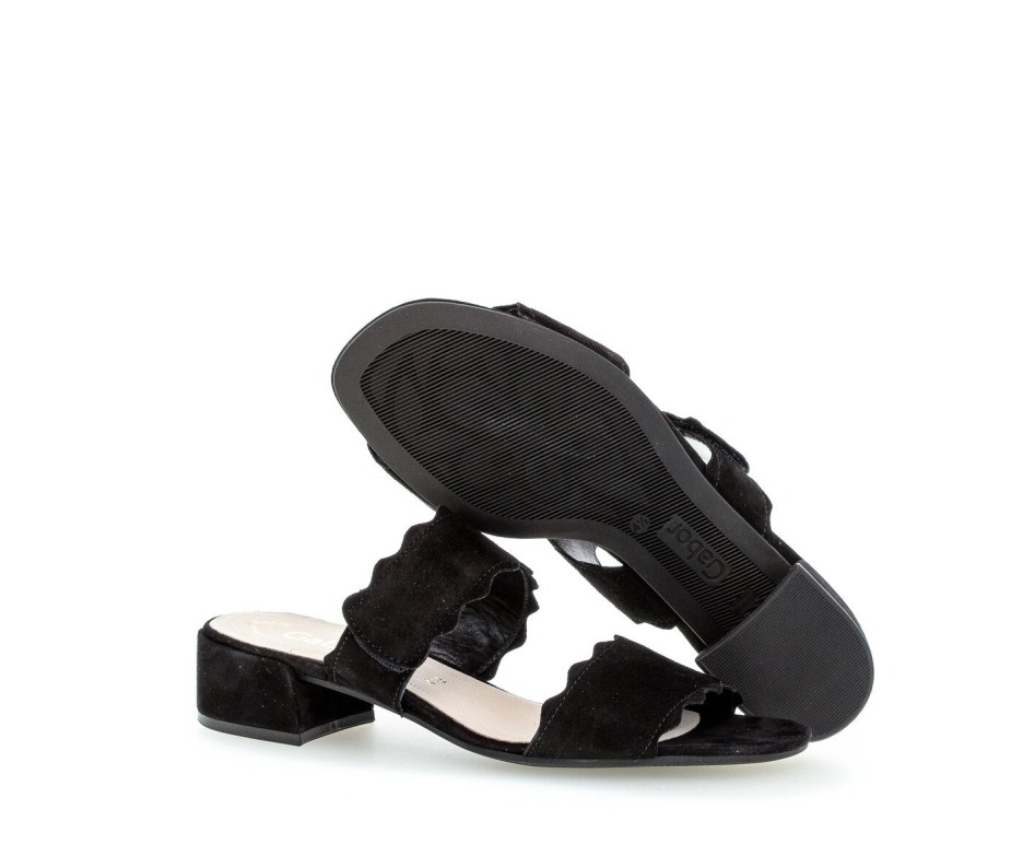 Gabor 6170317 - Zwart Suède