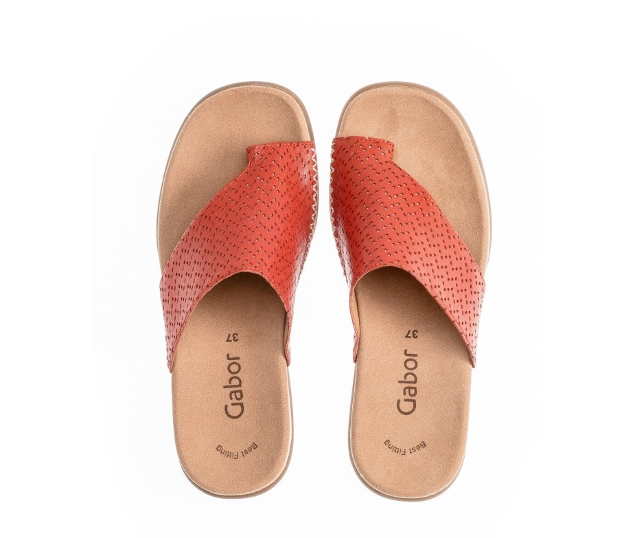 Gabor 6370035 - Rood Glad Leer