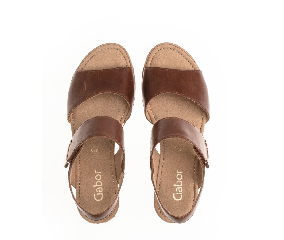 Gabor 6575124 - Bruin Glad Leer