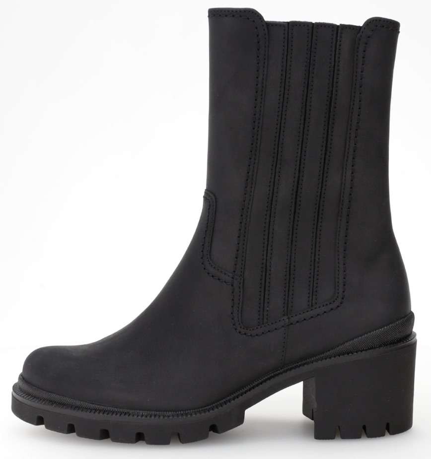 Gabor 7284127 - Zwart Geolied Nubuckleer