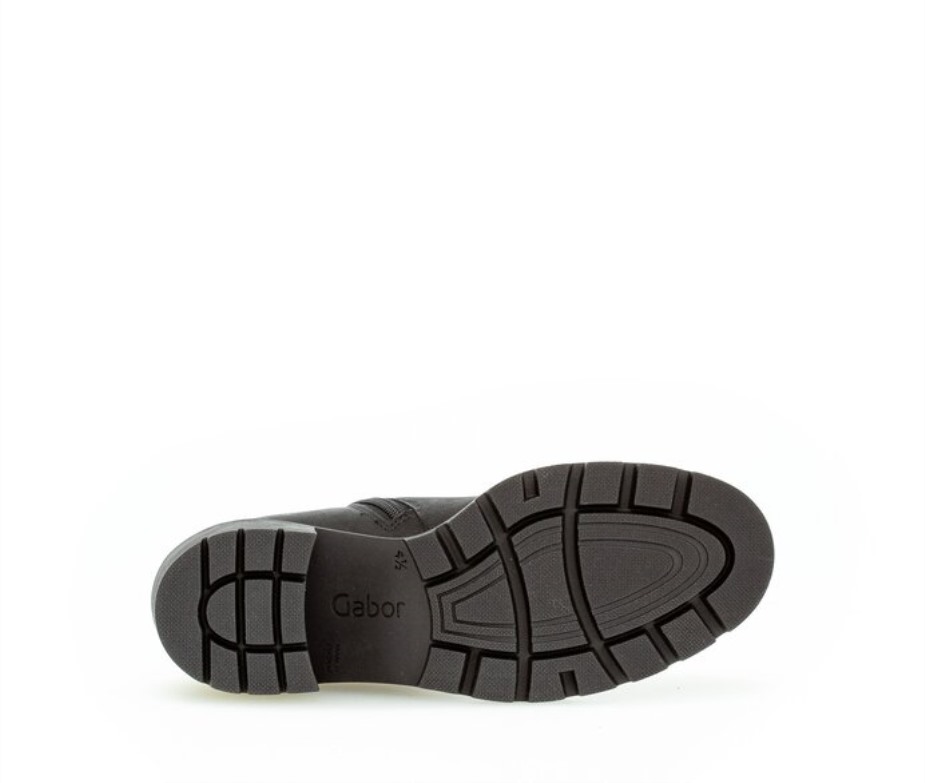 Gabor 7284127 - Zwart Geolied Nubuckleer