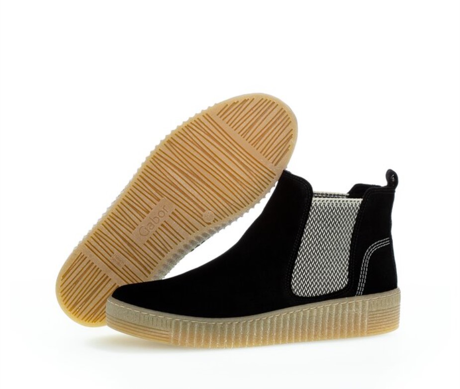 Gabor 7373137 - Zwart Suède