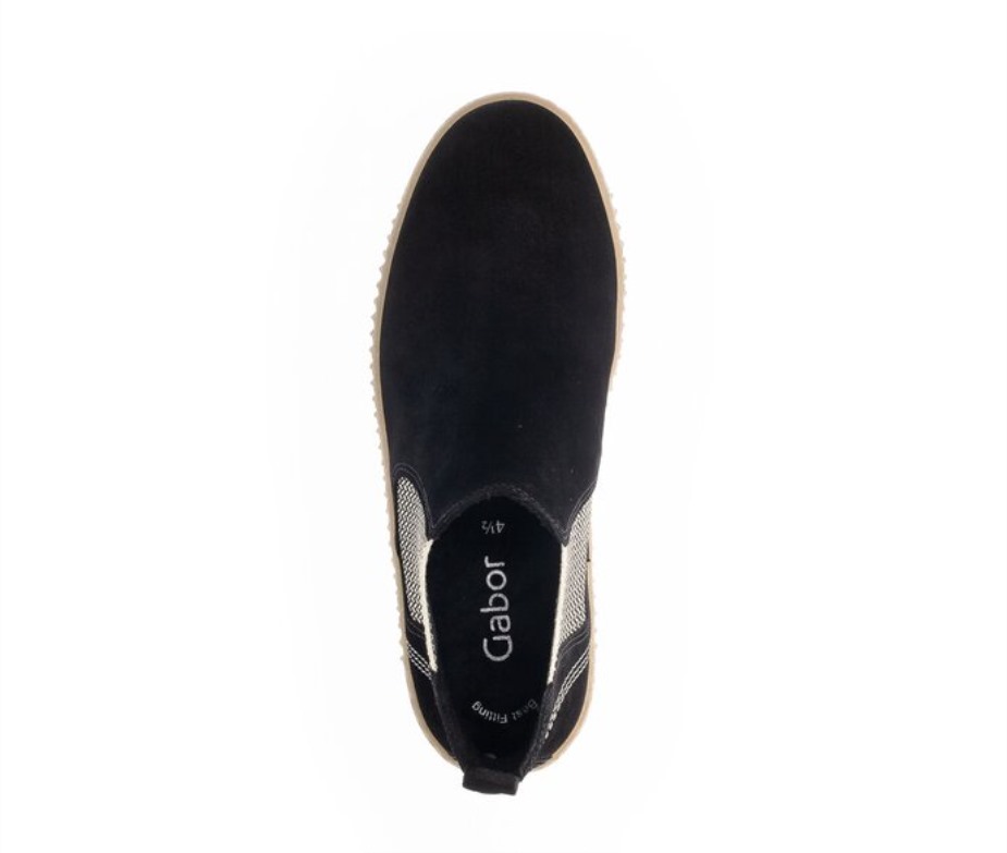 Gabor 7373137 - Zwart Suède