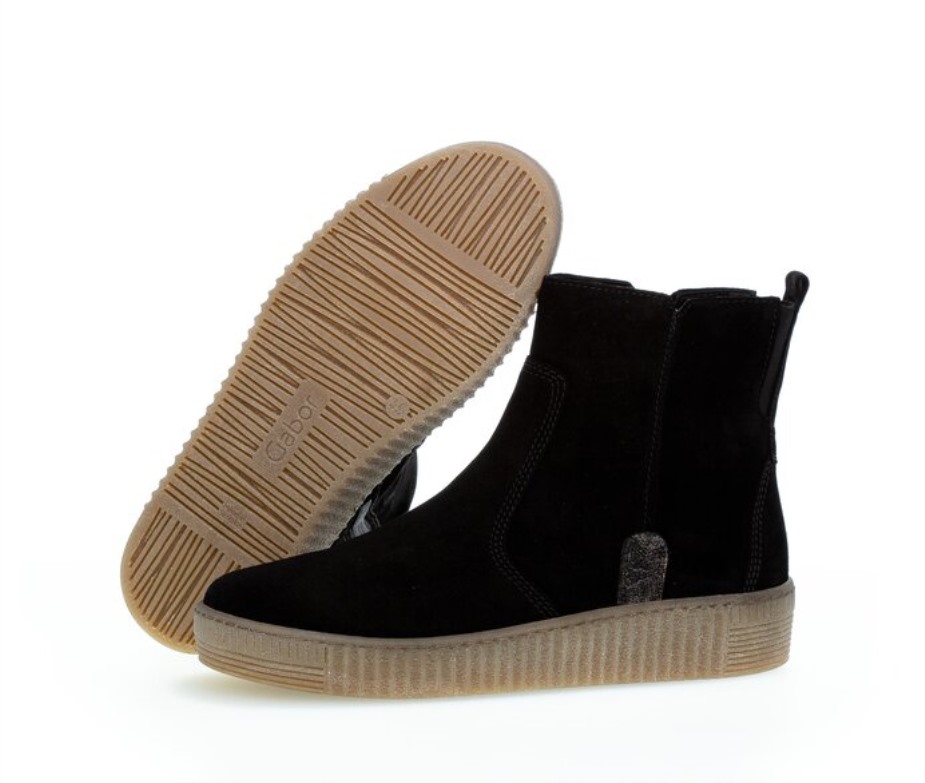 Gabor 7373717 - Zwart Suède