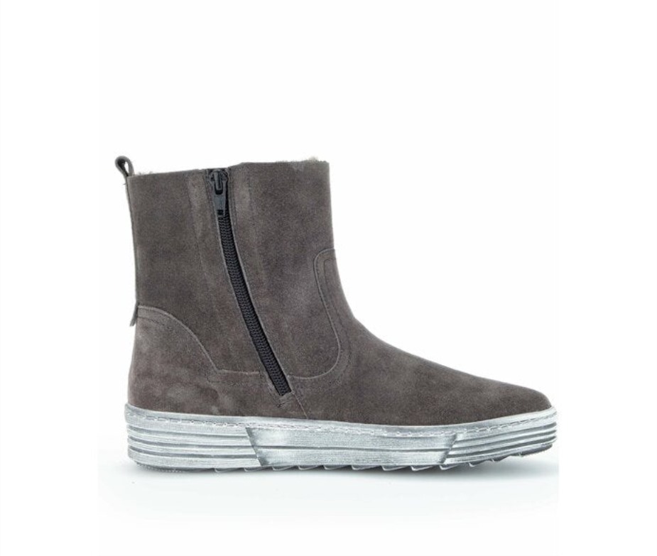 Gabor 7377519 - Grijze Schapenvacht Suède