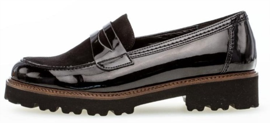 Gabor 7520377 - Zwart Lakleer