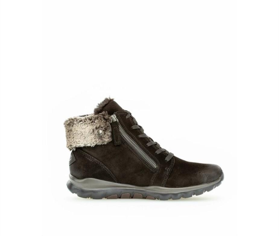 Gabor 7686647 - Zwart Geolied Nubuckleer