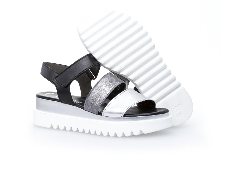 Gabor 8461061 Billie - Zwart Zilver