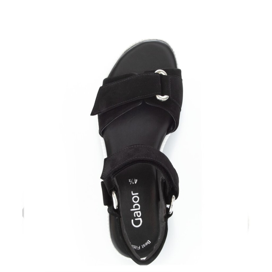 Gabor 84632-17 - Zwart Suède