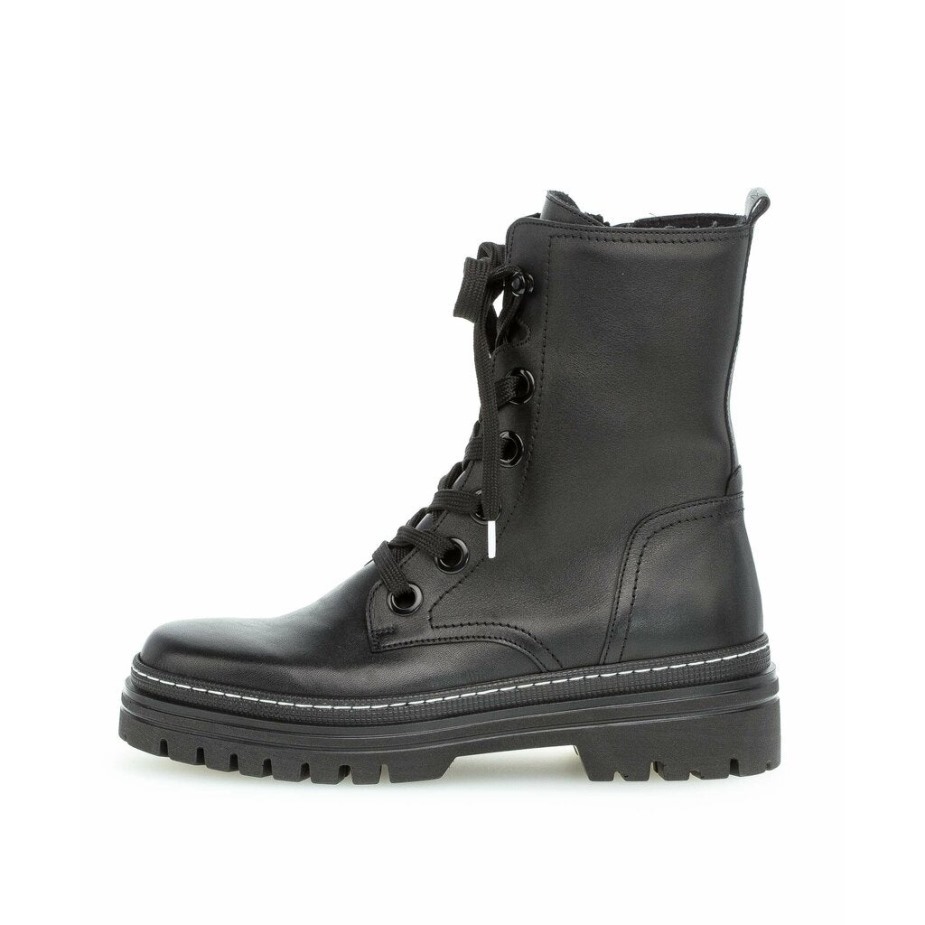 Gabor 91721-27 - Zwart Glad Leer