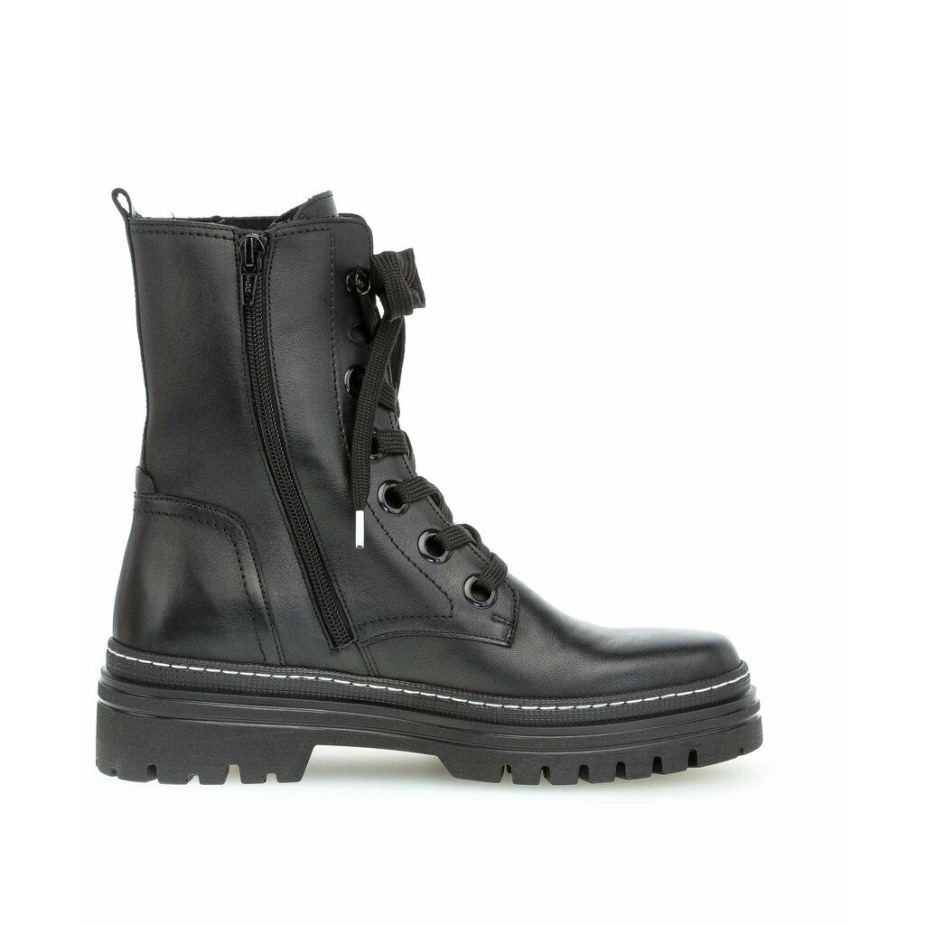 Gabor 91721-27 - Zwart Glad Leer