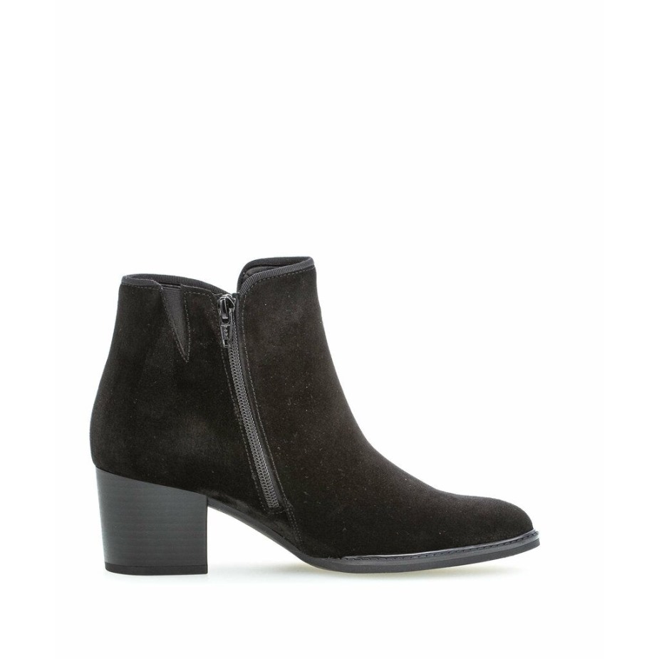 Gabor 92890-87 - Zwart Suède