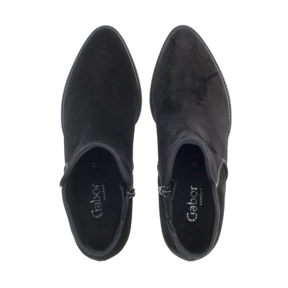 Gabor 92890-87 - Zwart Suède